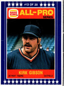 1986 Burger King All-Pro Series Kirk Gibson