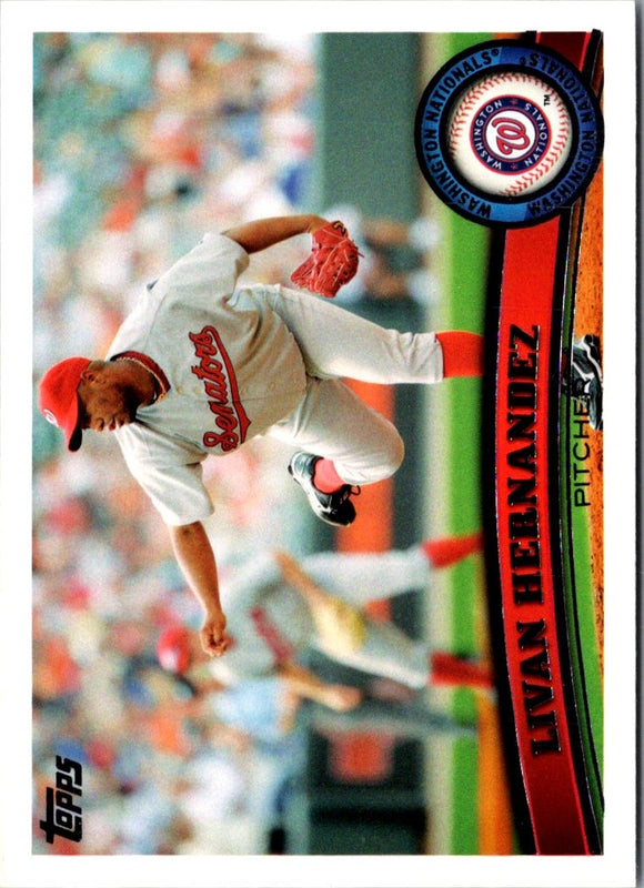 2011 Topps Livan Hernandez #451