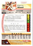 2005 Topps Total Kerry Wood