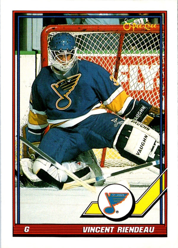 1991 O-Pee-Chee Vincent Riendeau #370