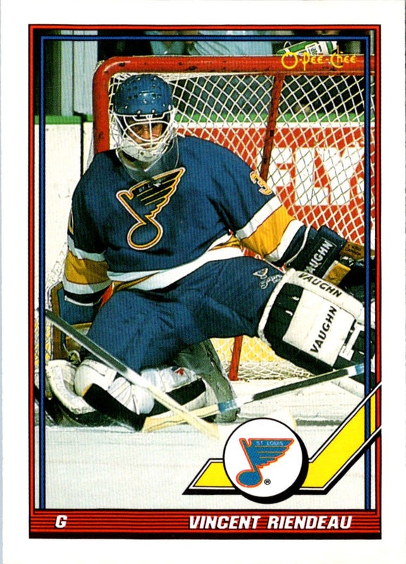 1991 O-Pee-Chee Vincent Riendeau #370