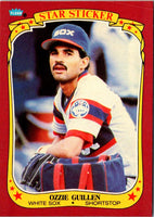 1986 Fleer Star Stickers Ozzie Guillen #49
