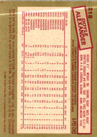 1985 O-Pee-Chee Doyle Alexander #218