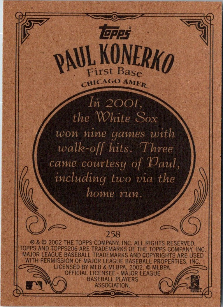 2002 Topps 206 Paul Konerko