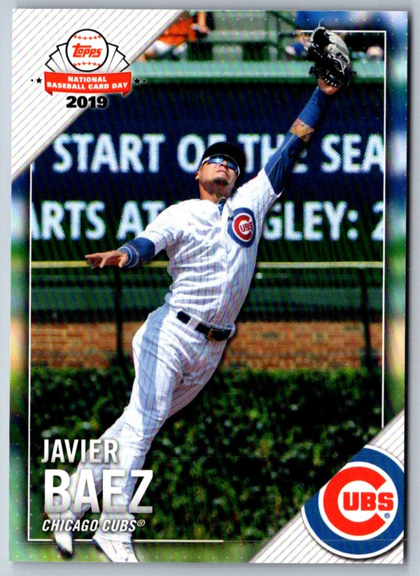 2019 Topps National Baseball Card Day Javier Baez #6