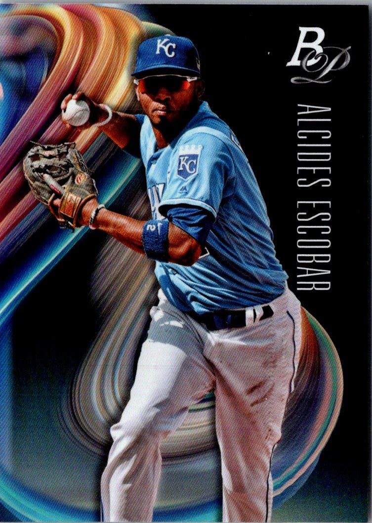 2018 Bowman Platinum Alcides Escobar