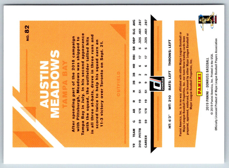 2019 Donruss Austin Meadows