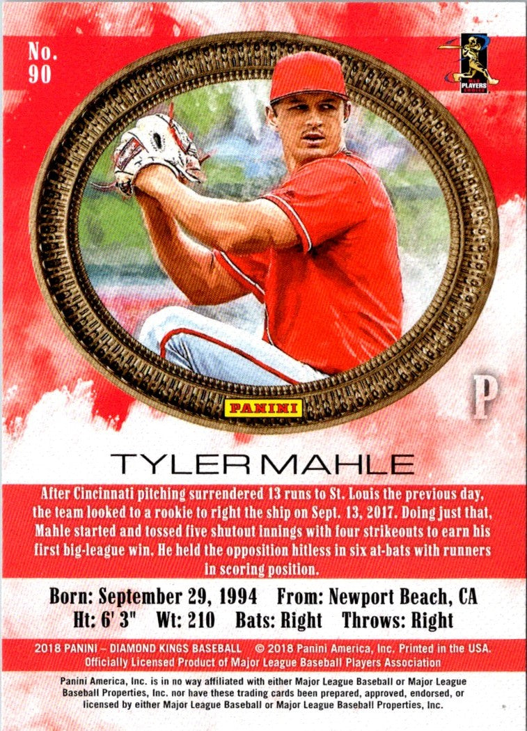 2018 Panini Diamond Kings Tyler Mahle