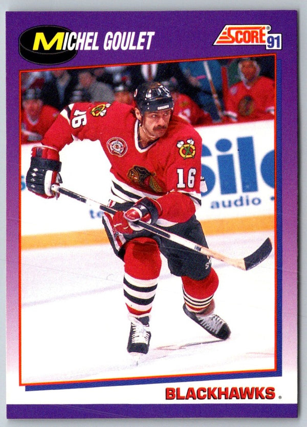 1991 Score American Michel Goulet #201