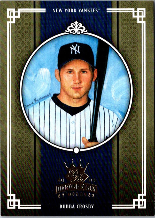 2005 Donruss Diamond Kings Bubba Crosby #156