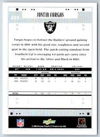 2005 Score Justin Fargas #205