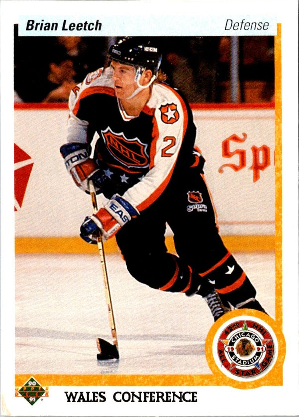 1990 Upper Deck Brian Leetch #485