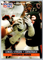 1991 Pro Set Lemuel Stinson #27