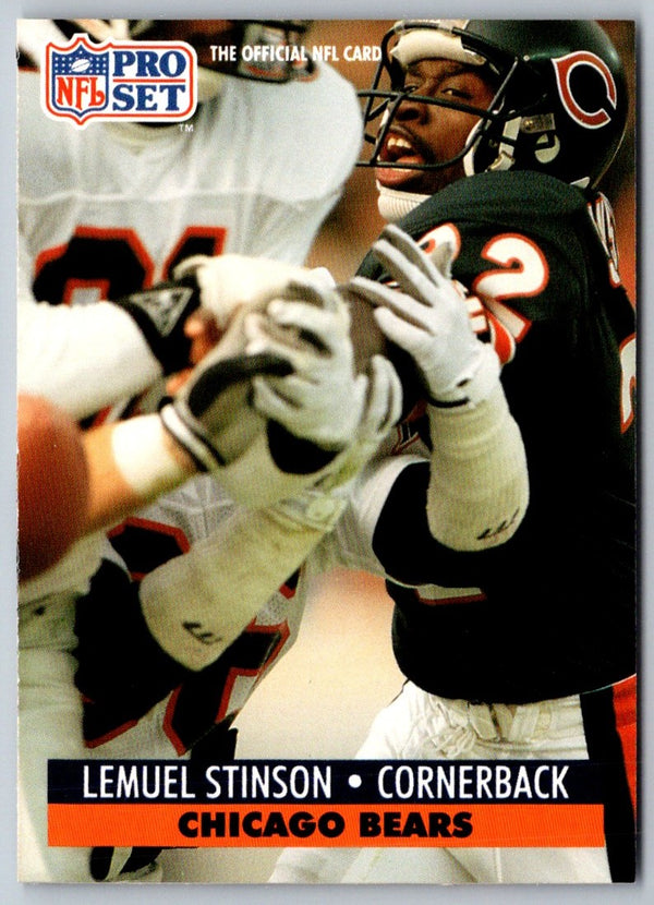 1991 Pro Set Lemuel Stinson #27