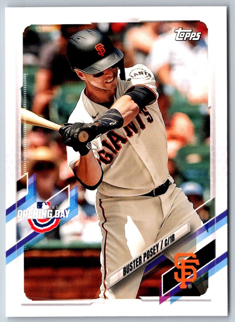 2021 Topps Opening Day Buster Posey