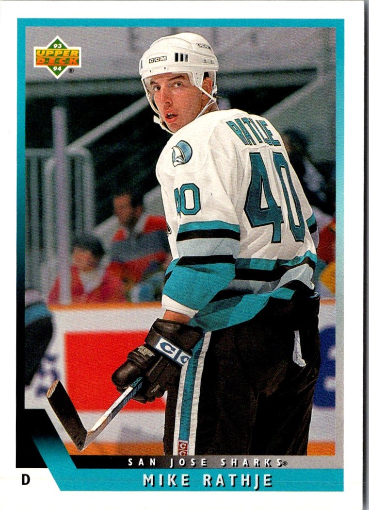 1993 Upper Deck Mike Rathje