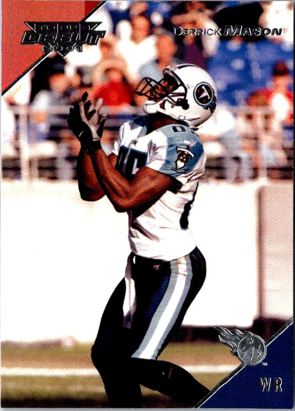 2001 Topps Debut Derrick Mason #80