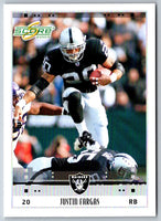 2005 Score Justin Fargas #205