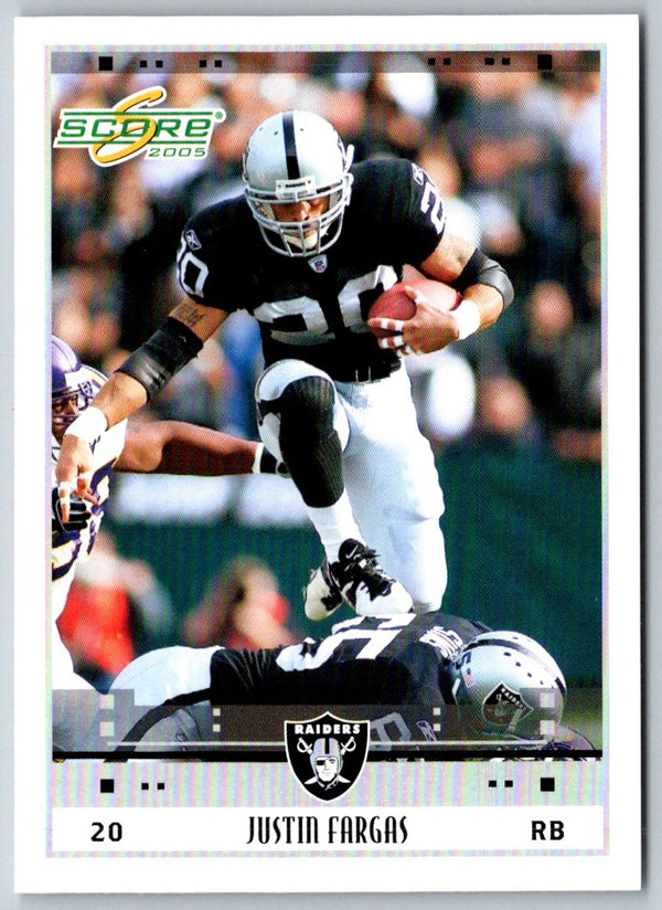 2005 Score Justin Fargas #205