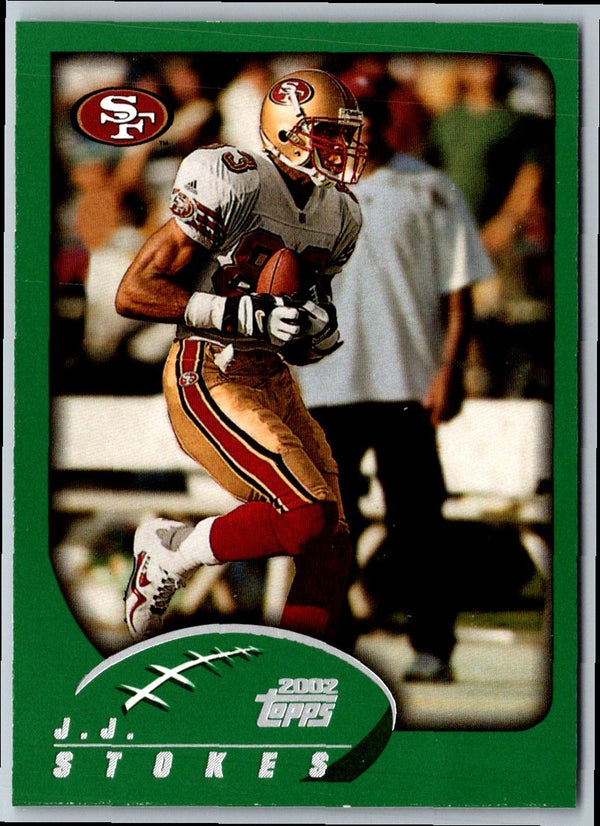 2002 Topps J.J. Stokes #161