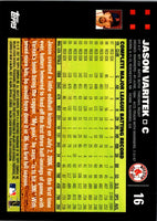 2007 Topps Jason Varitek #16