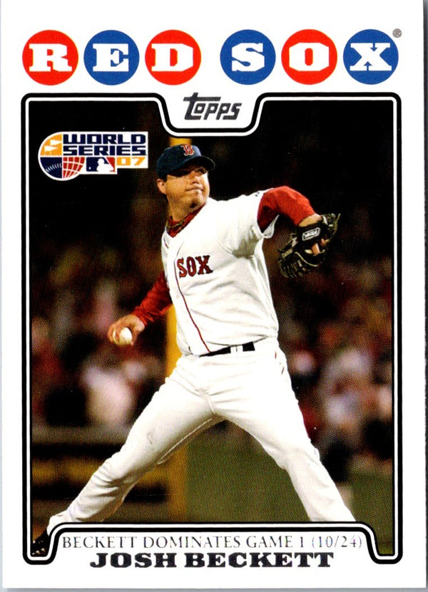 2008 Topps Josh Beckett #217