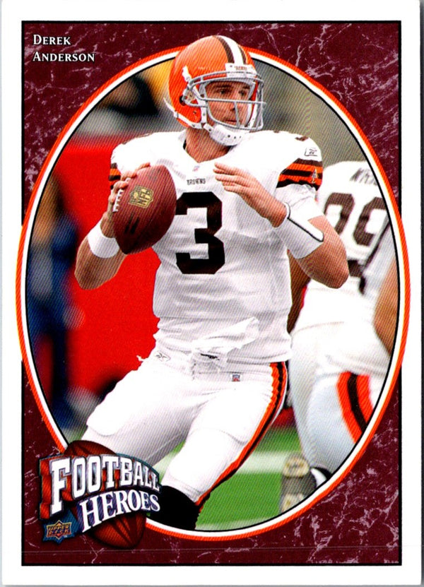 2008 Upper Deck Heroes Blue Derek Anderson #30