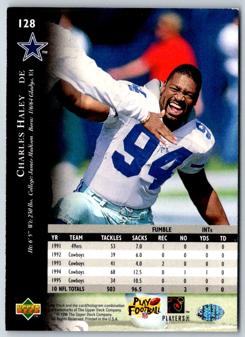 1996 Upper Deck Silver Charles Haley