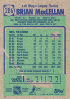 1990 Topps Brian MacLellan #286