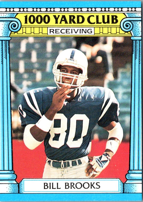 1987 Topps 1000 Yard Club Bill Brooks #15