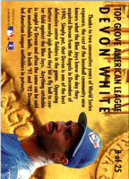 1994 Fleer Devon White #348