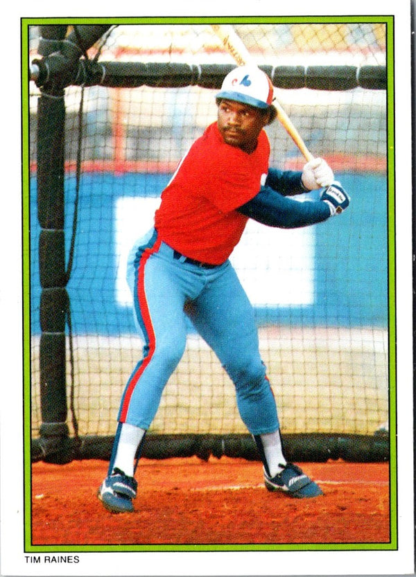 1986 Topps Glossy Tim Raines #15