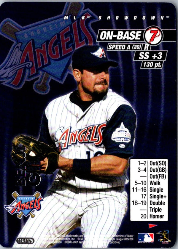 2001 MLB Showdown Pennant Run Benji Gil #114