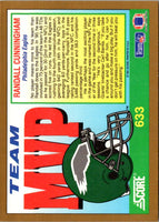 1991 Score Randall Cunningham #633