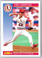 1991 Score Cris Carpenter #160