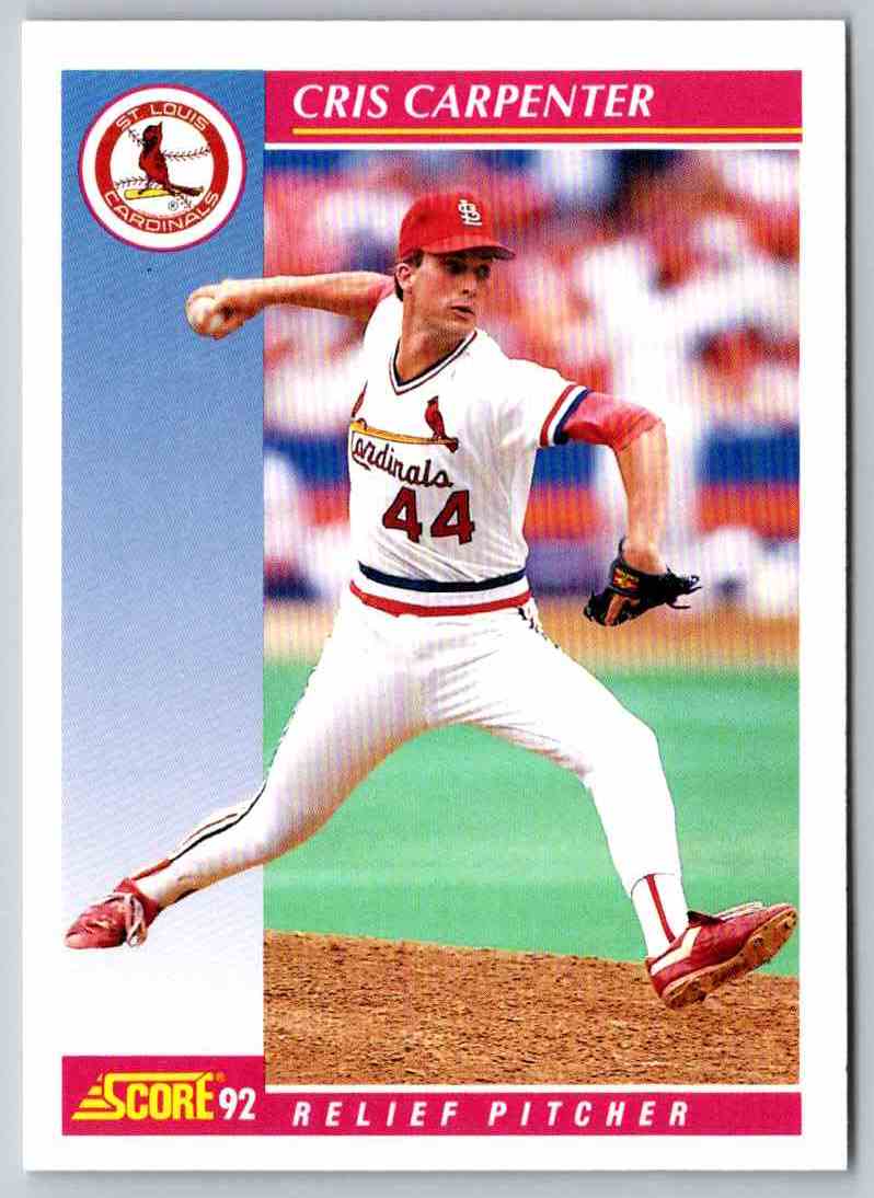 1991 Score Cris Carpenter