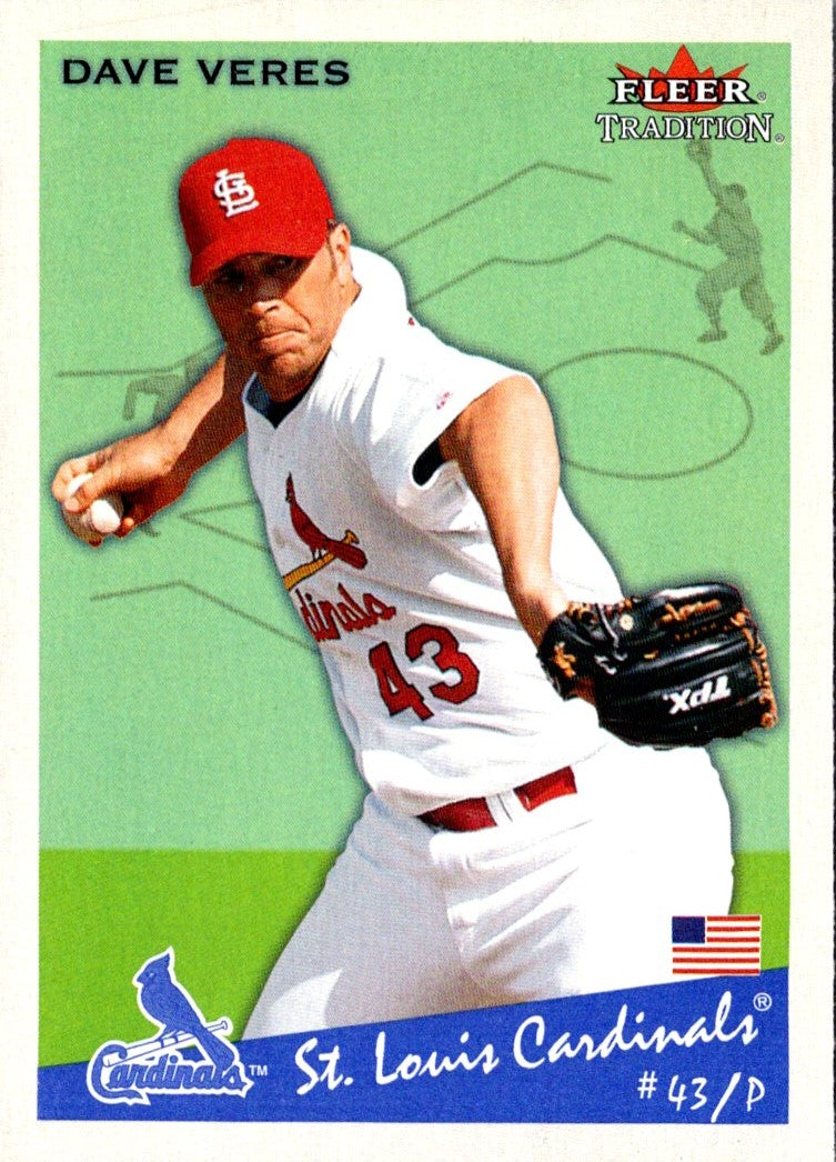 2002 Fleer Tradition Dave Veres