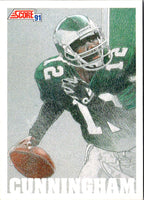 1991 Score Randall Cunningham #633