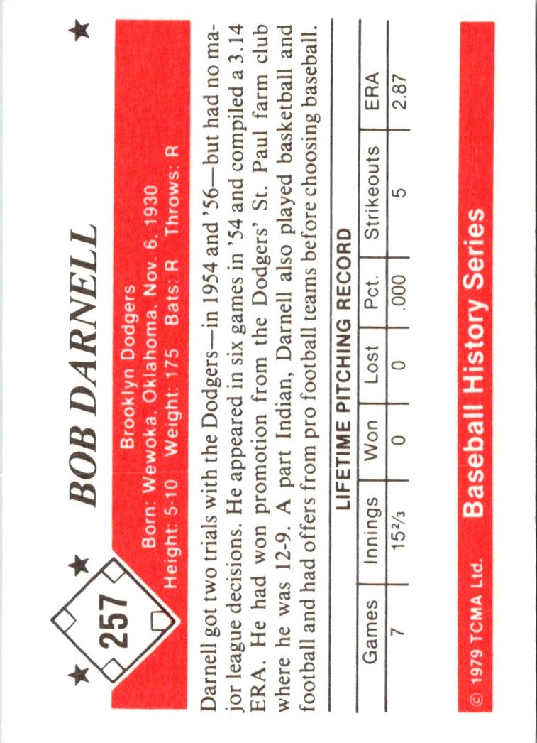1979 TCMA 50's Bob Darnell