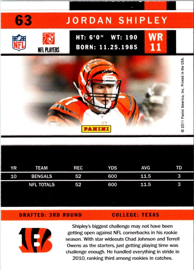 2011 Score Jordan Shipley