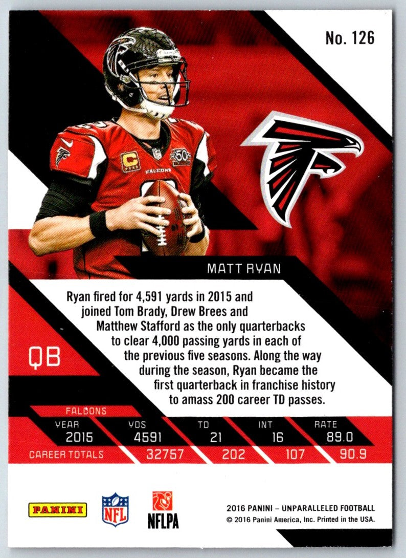 2017 Panini Rookies & Stars Matt Ryan