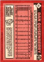 1986 O-Pee-Chee Dan Quisenberry #50