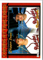 1995 Topps Own the Game Instant Winners Atlanta Braves Set #NNO