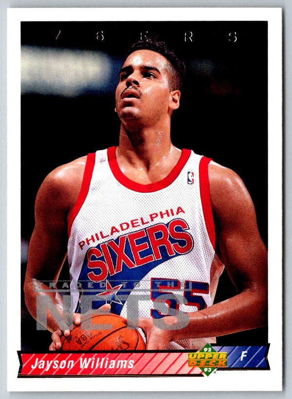 1992 Upper Deck Jayson Williams #272