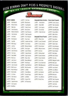 2008 Bowman Chrome Prospects Juan Francisco #BCP195