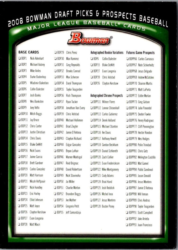 2008 Bowman Chrome Prospects Juan Francisco #BCP195