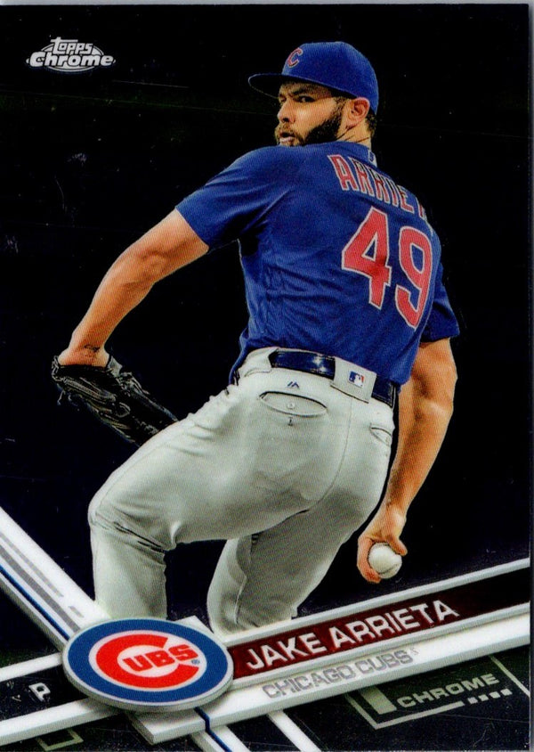 2017 Topps Chrome Jake Arrieta #53