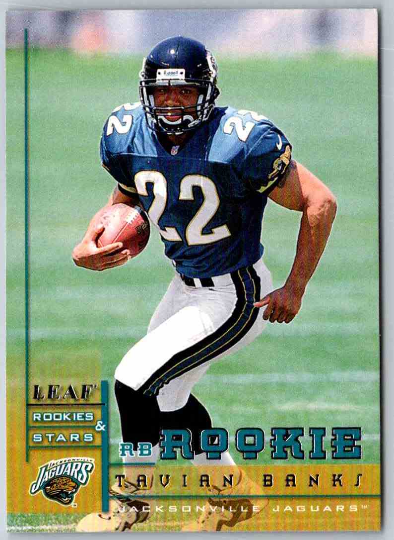 1998 Leaf Rookies And Stars Tavian Banks
