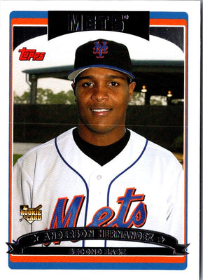 2006 Topps Anderson Hernandez #296 Rookie