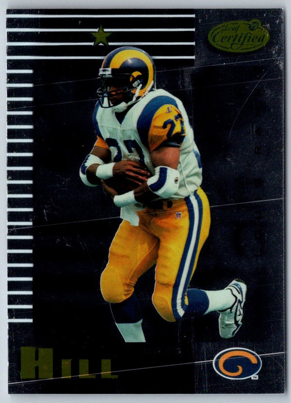 1999 Leaf Certified Greg Hill #89